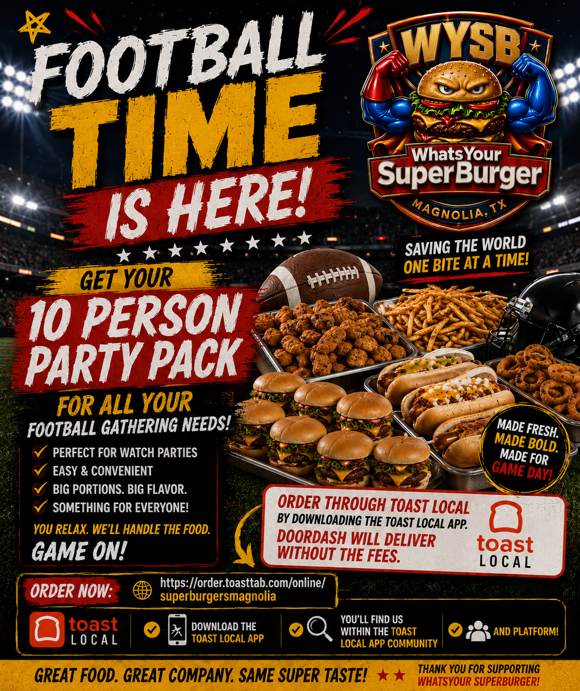 Football Season Party Pack